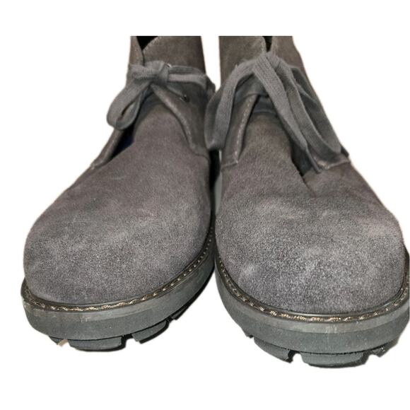 Vince Camuto Iseminger Mens Size 12 Water-Resistant Gray Suede Chukka Boots
